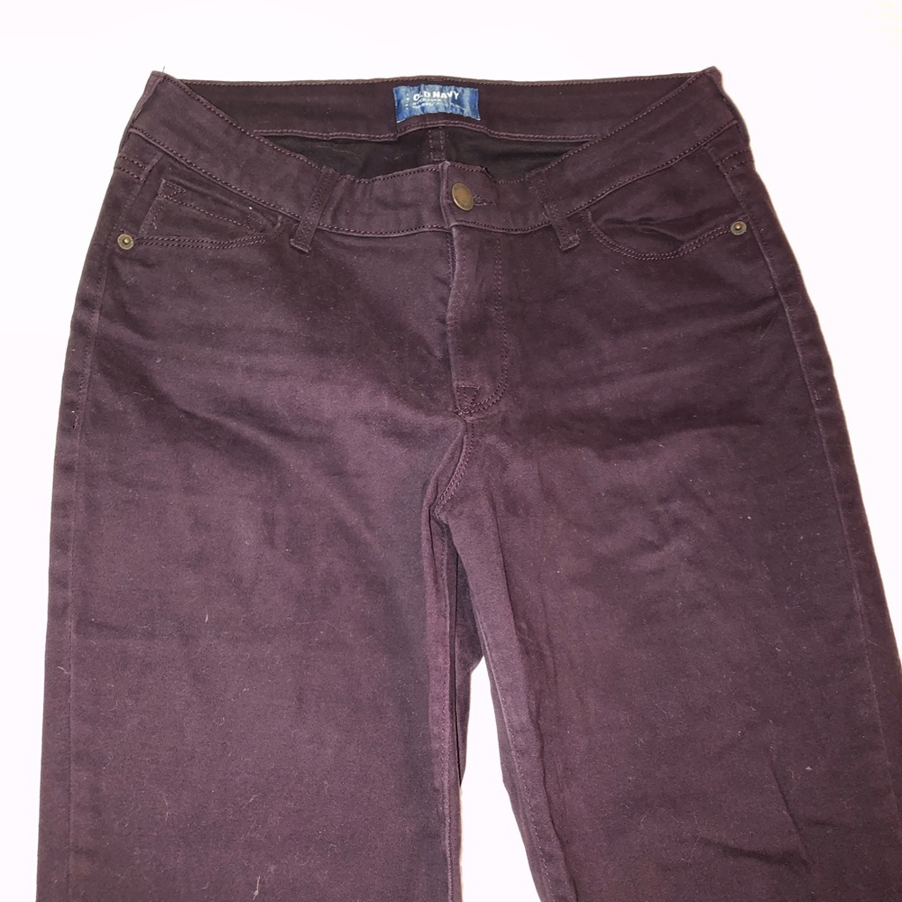 Old Navy Burgundy Pants - Never Worn Size 6